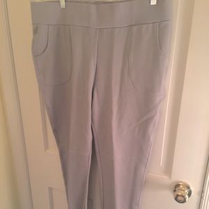 Gray Slacks—Logo by Lori Goldstein NWOT